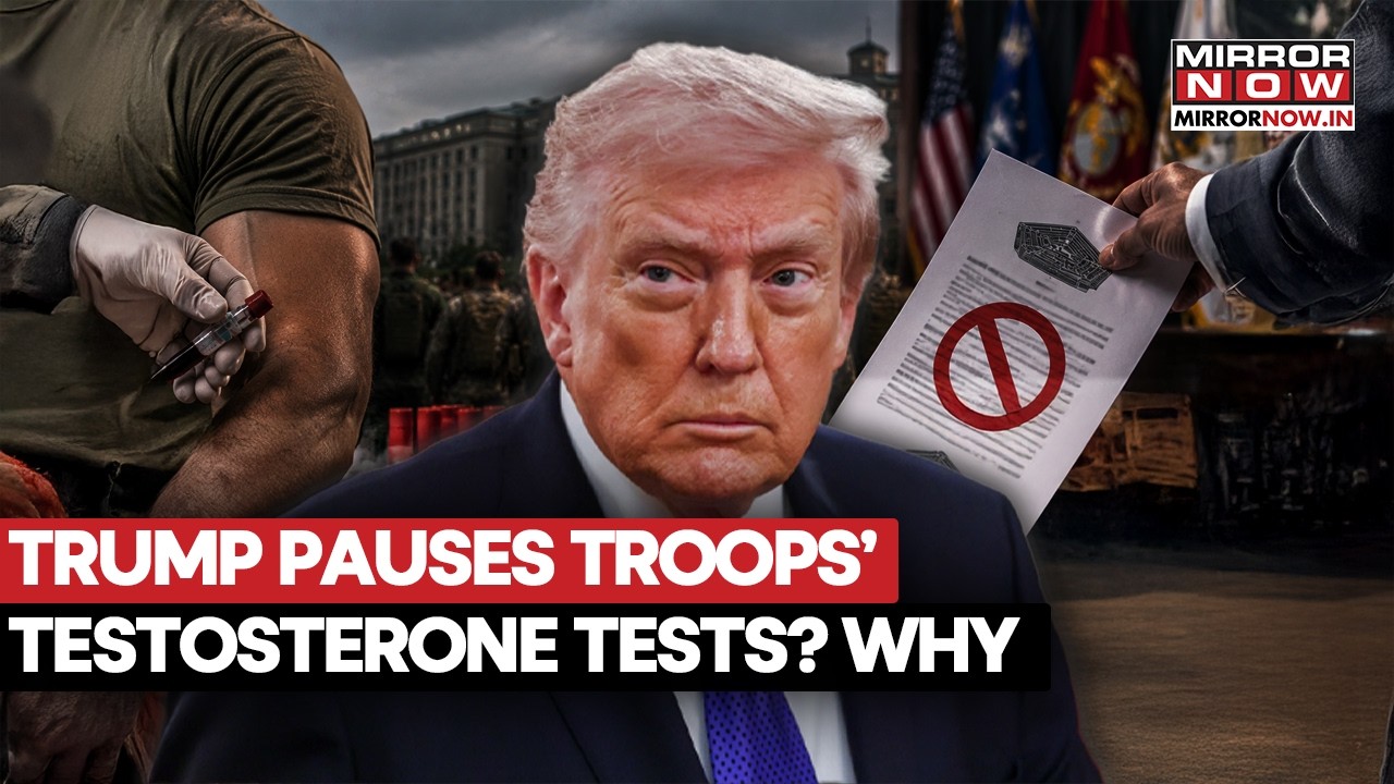 Trump Scraps Troops’ Testosterone Tests! US Military Pulls Order After Backlash After Backlash