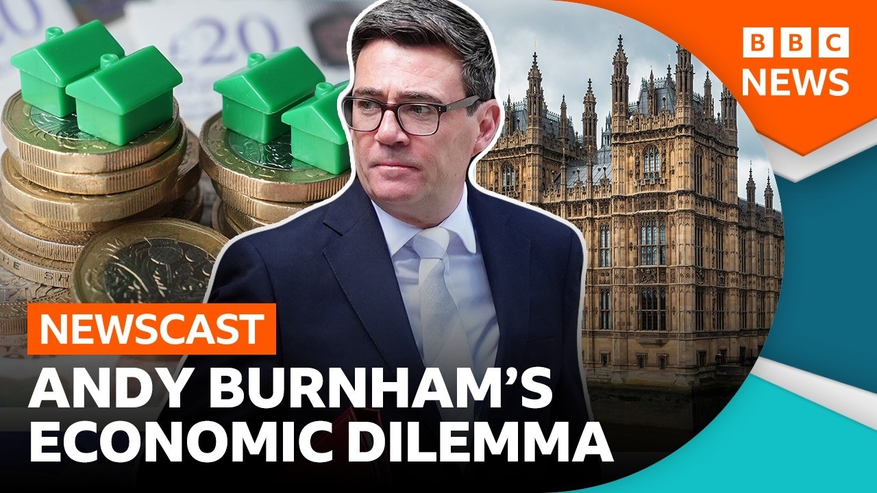 What is Andy Burnham’s big economic dilemma – and what choices does he have? | BBC Newscast