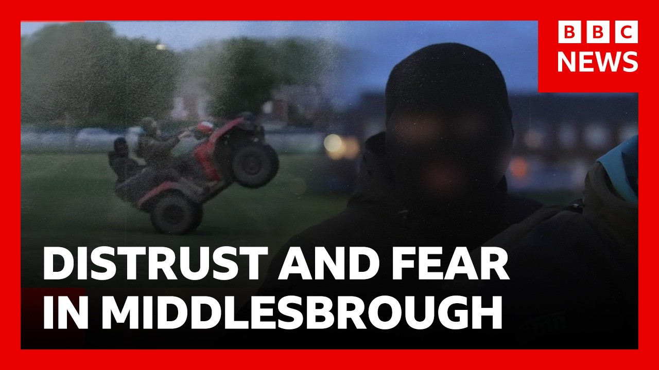 BBC visits area near Middlesbrough at heart of police investigation after A66 crash | BBC News