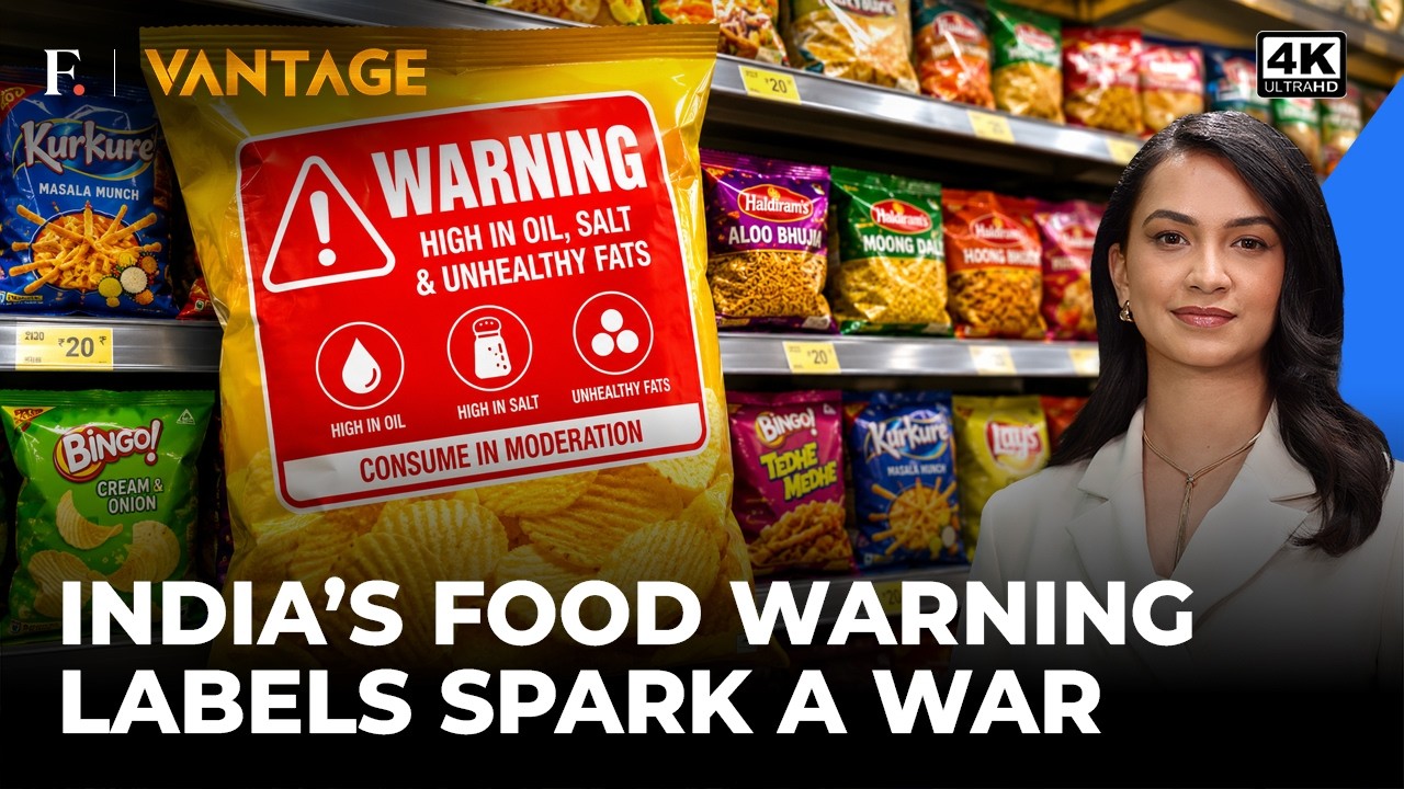 India’s New Food Warning Labels: Why MNC Firms And Health Experts Are Up in Arms | Vantage | 4K