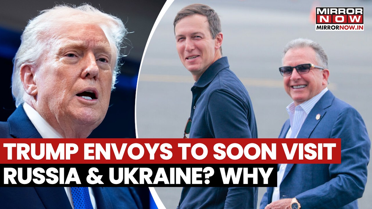 Russia-Ukraine Peace Talks: Trump Envoys Witkoff And Kushner Set To Visit Moscow, Kyiv | WATCH