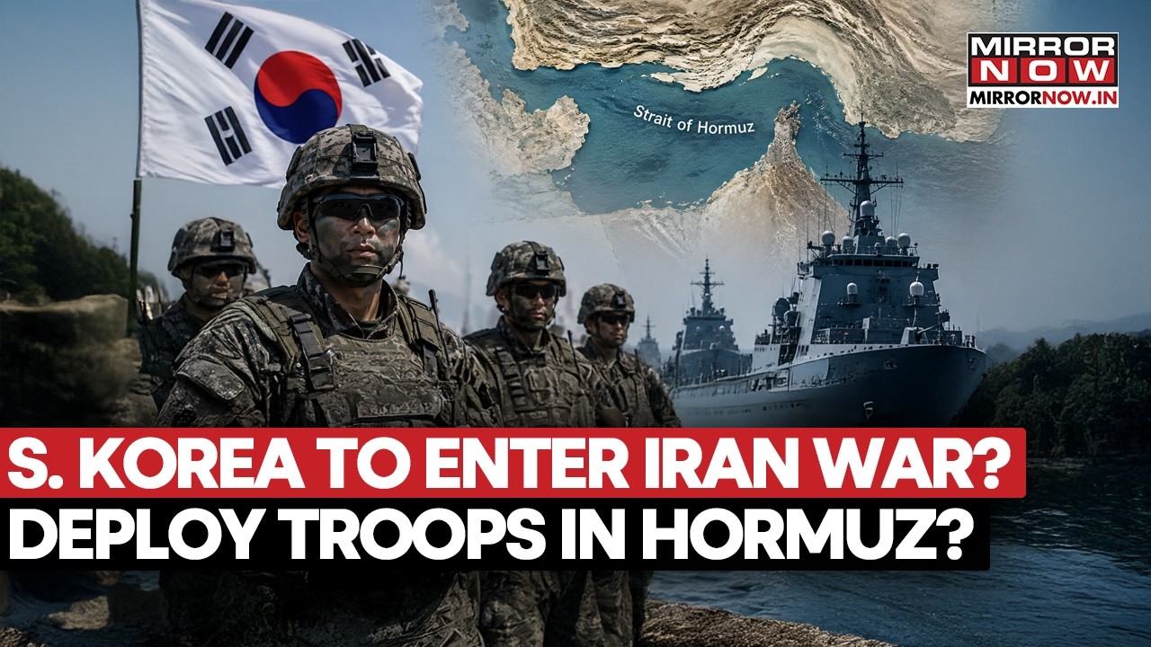 South Korea To Enter Iran War? Seoul Eyes Troops Deployment In  Hormuz Strait Amid Trump’s Pressure