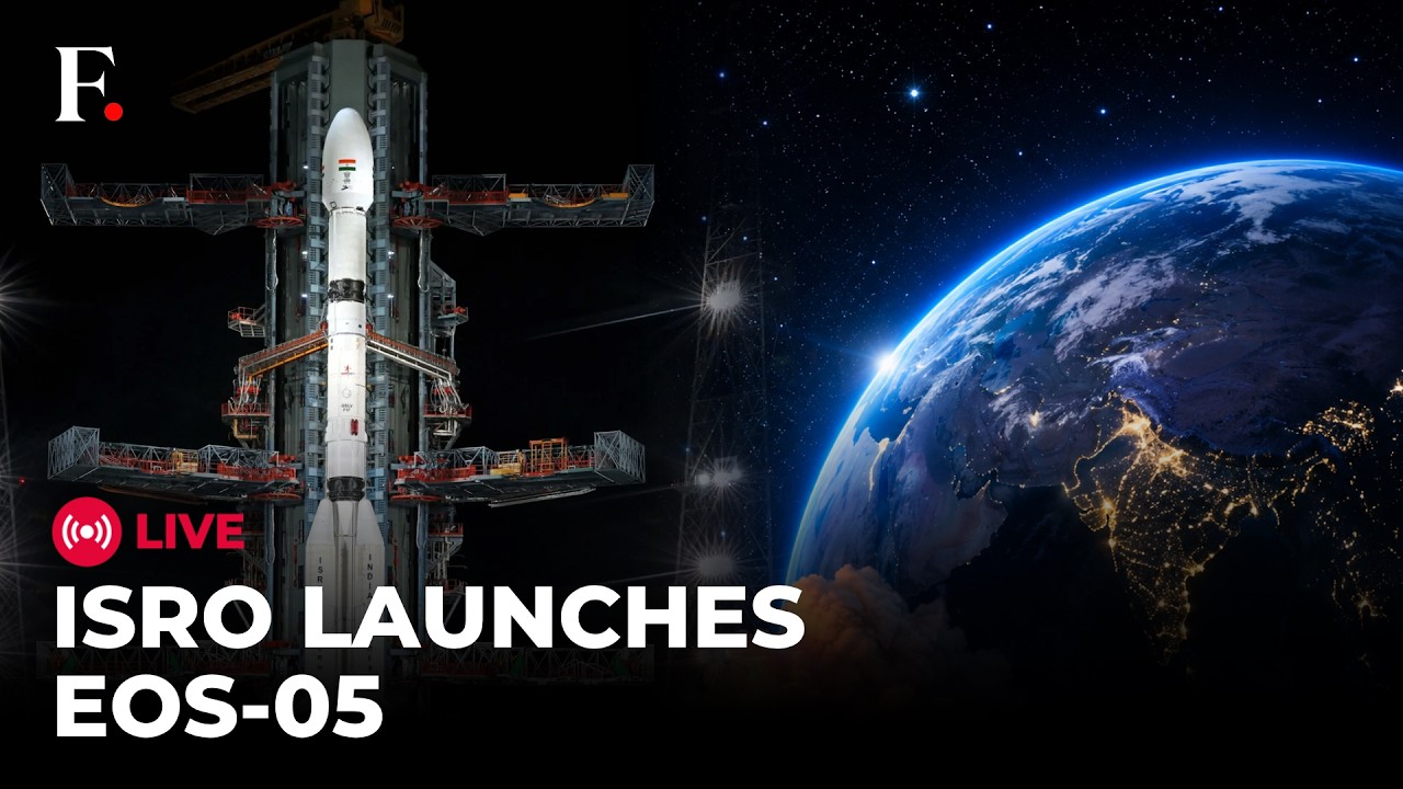 ISRO LIVE: India Launches its First Earth Observation Satellite EOS-05 | Indian Space Program