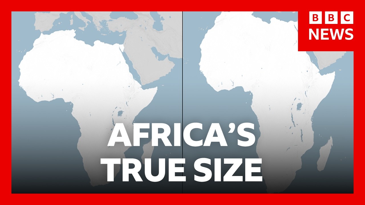 UN votes to adopt new world map to reflect Africa’s true size | BBC News