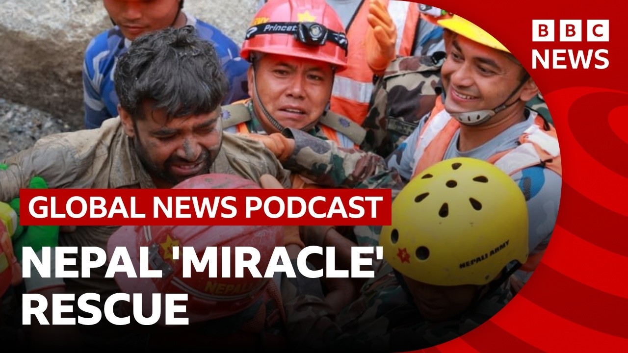 Nepal flood survivors are rescued from a tunnel and other top news stories | Global News Podcast