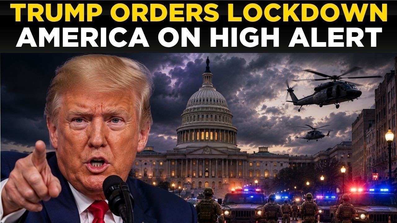 US NEWS LIVE: Trump Drops Bombshell Security Update, Immediate Lockdown Ordered Across America?