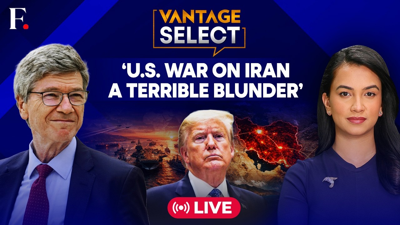 Iran War: U.S. Economist Jeffrey Sachs Calls War a ‘Terrible Blunder’ | Vantage Select