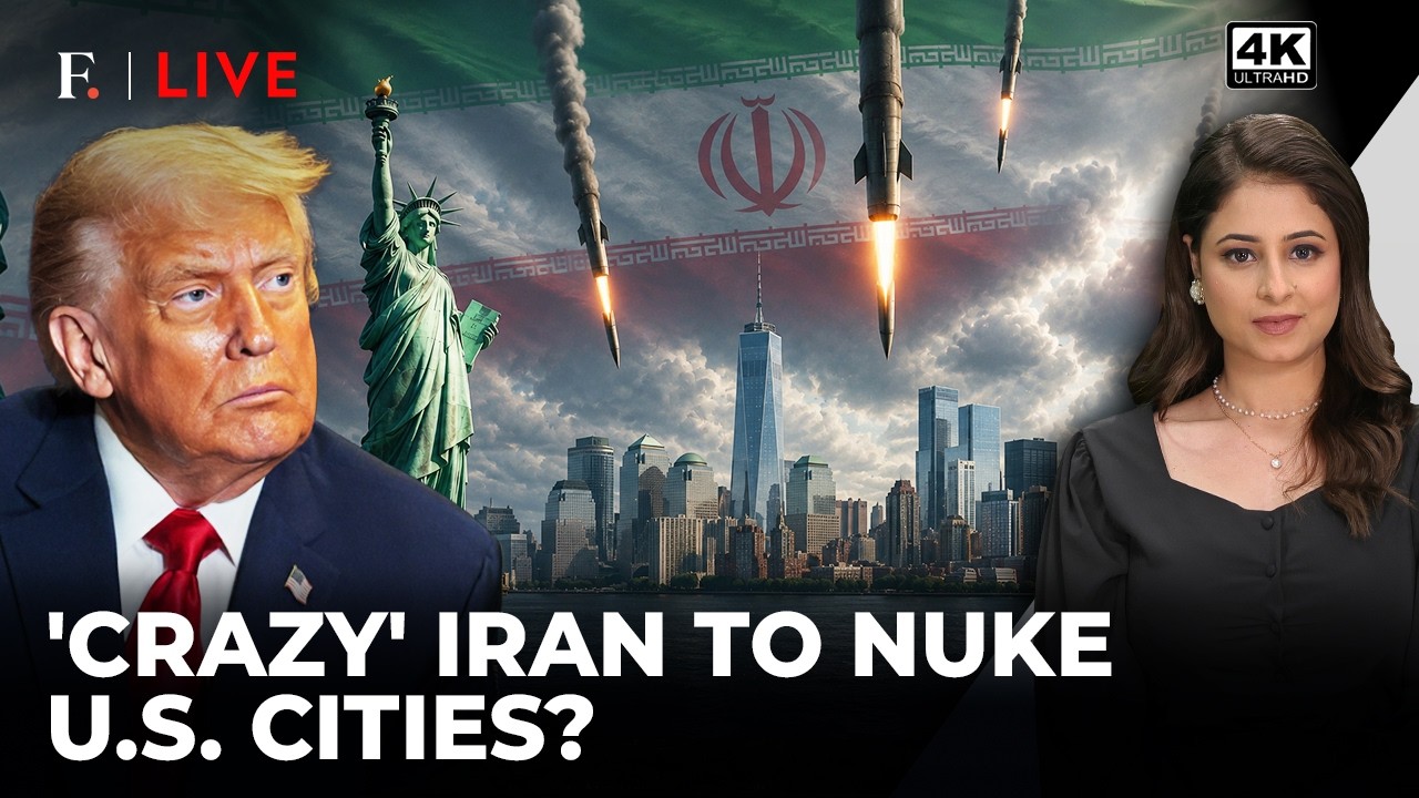‘They’re Crazy’: Trump Warns Iran Could Turn Its ‘Nukes’ On US Cities | Firstpost | 4K