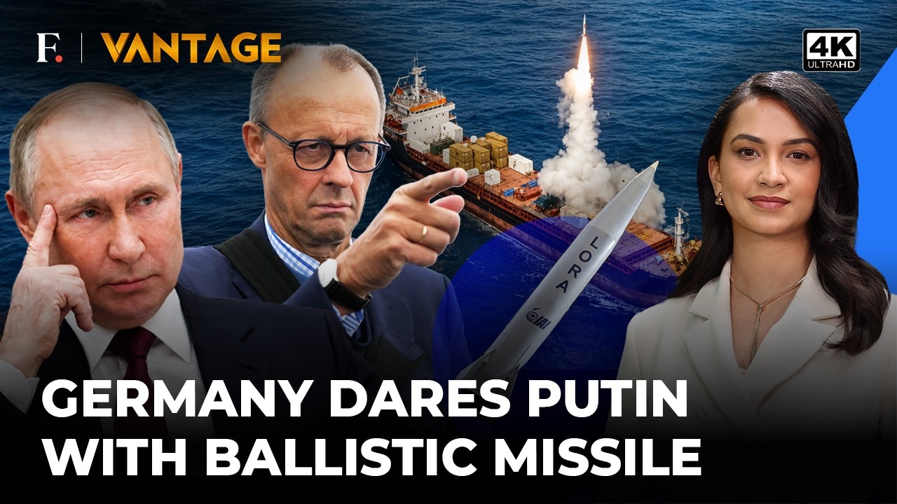 Germany Responds to Putin’s ‘Threats’ With First Ballistic Missile Launch | Vantage on Firstpost| 4K