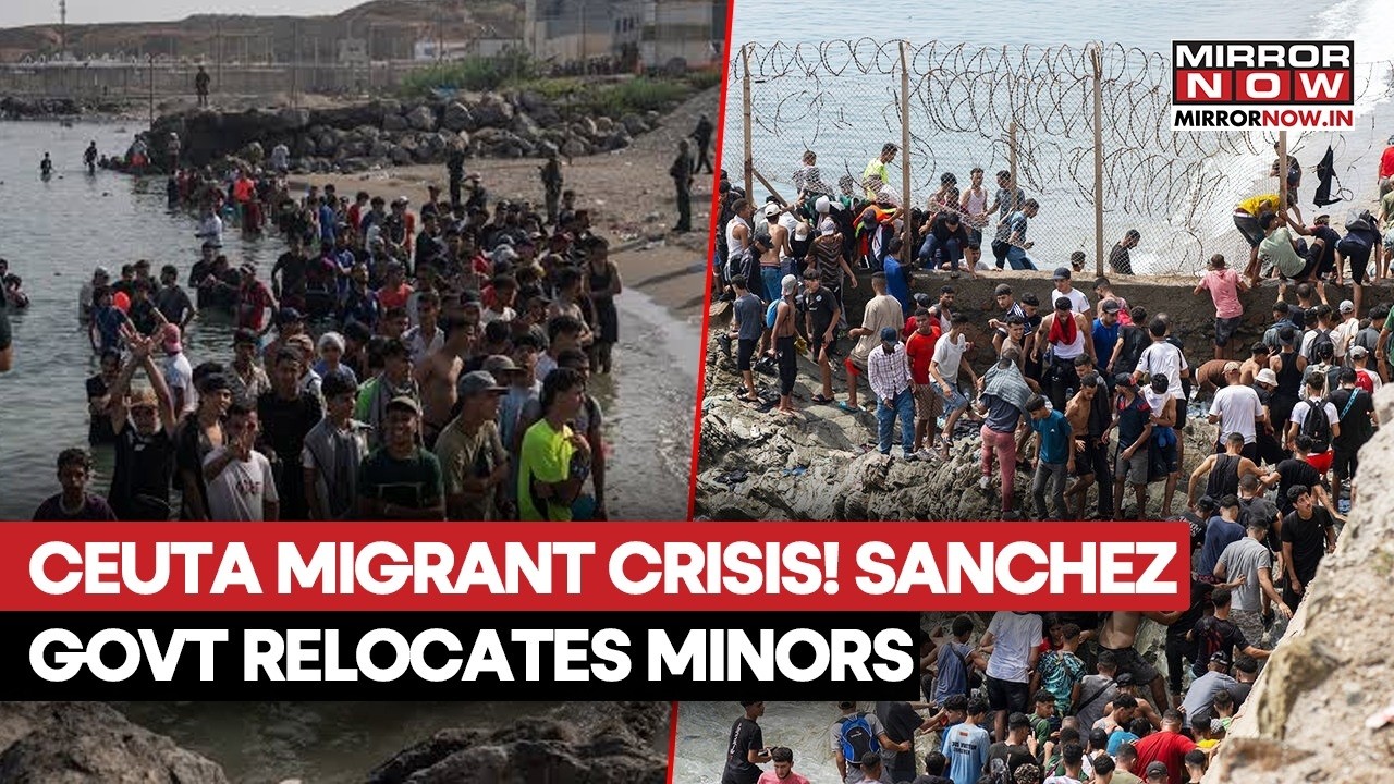 Spain’s Migration Crisis: Ceuta Relocates Minors Amid Temporary Camp Push | WATCH