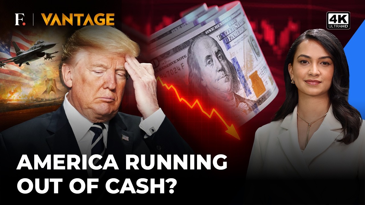 Iran War & $40 Trillion Debt:  U.S. Heading Toward an Absolute Meltdown? | Vantage on Firstpost | 4K
