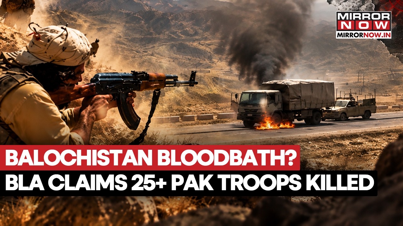 Balochistan Bloodbath? BLA Claims To Kill Over 25 Pakistan Troops In 3 Incident In 24 Hour