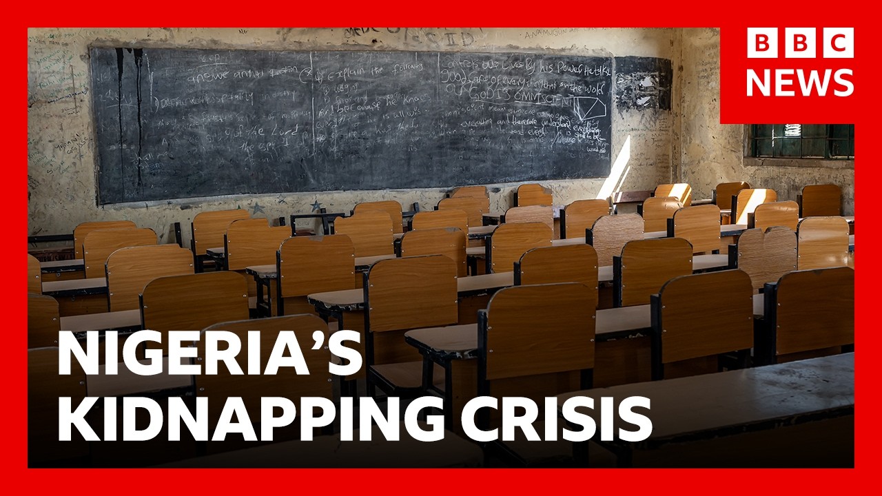 Nigerian children kept out of school by armed gangs | BBC News