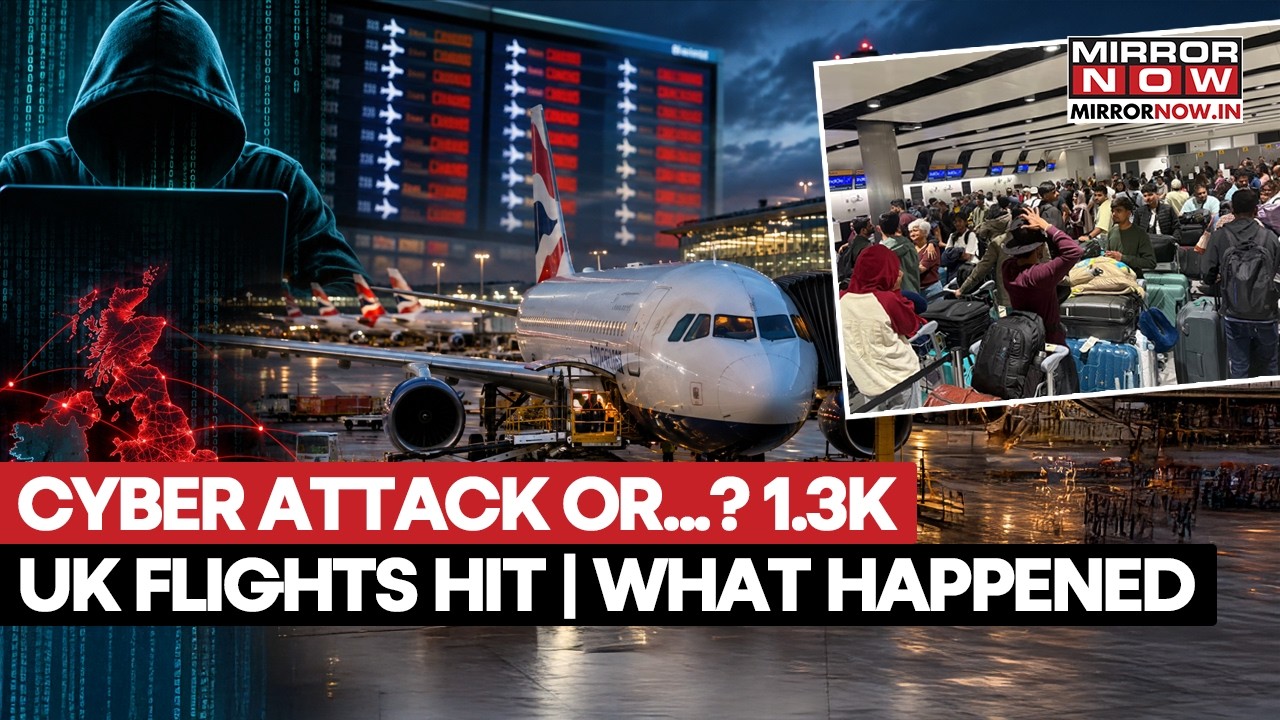 UK Airport Attacked By…? 1,300 Flights Cancelled, Heathrow Hit Hard As Air India Services Diverted