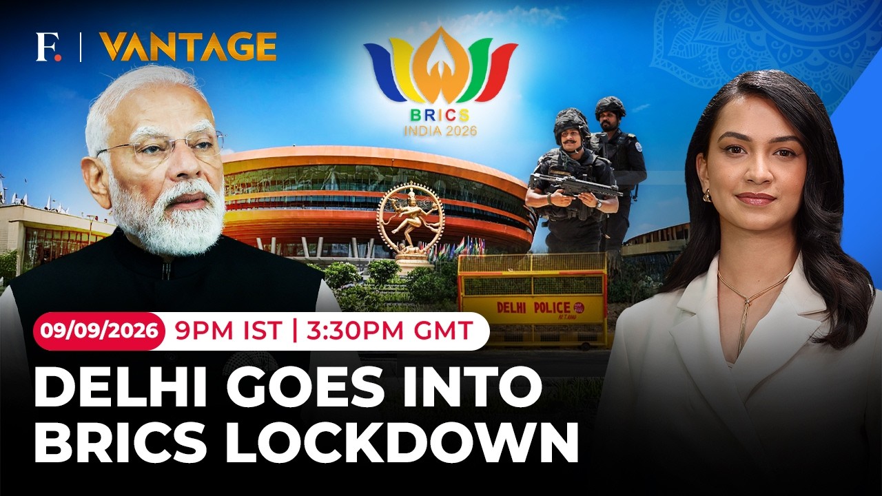 BRICS Summit : Security Tightens in Delhi With 25,000 Cops, NSG & Traffic Curbs | Vantage