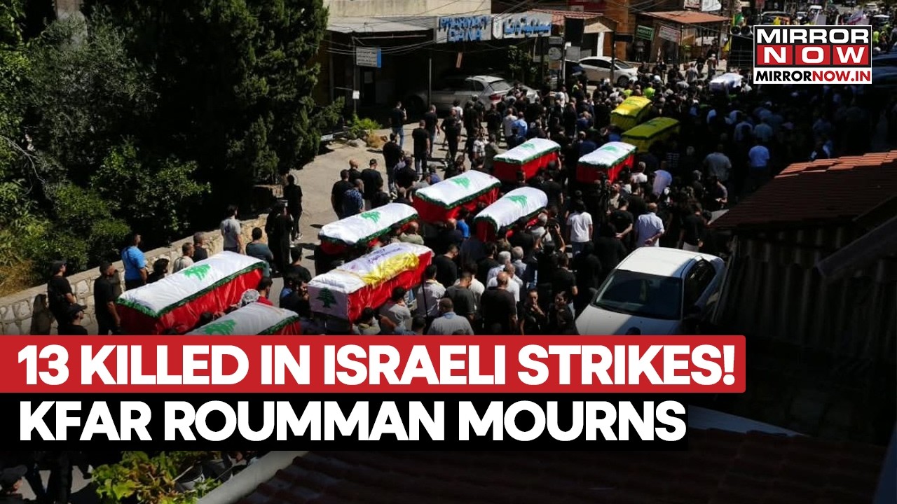 Southern Lebanon Horror! 13 Killed In Israeli Strikes As Killings Shock Kfar Roummane