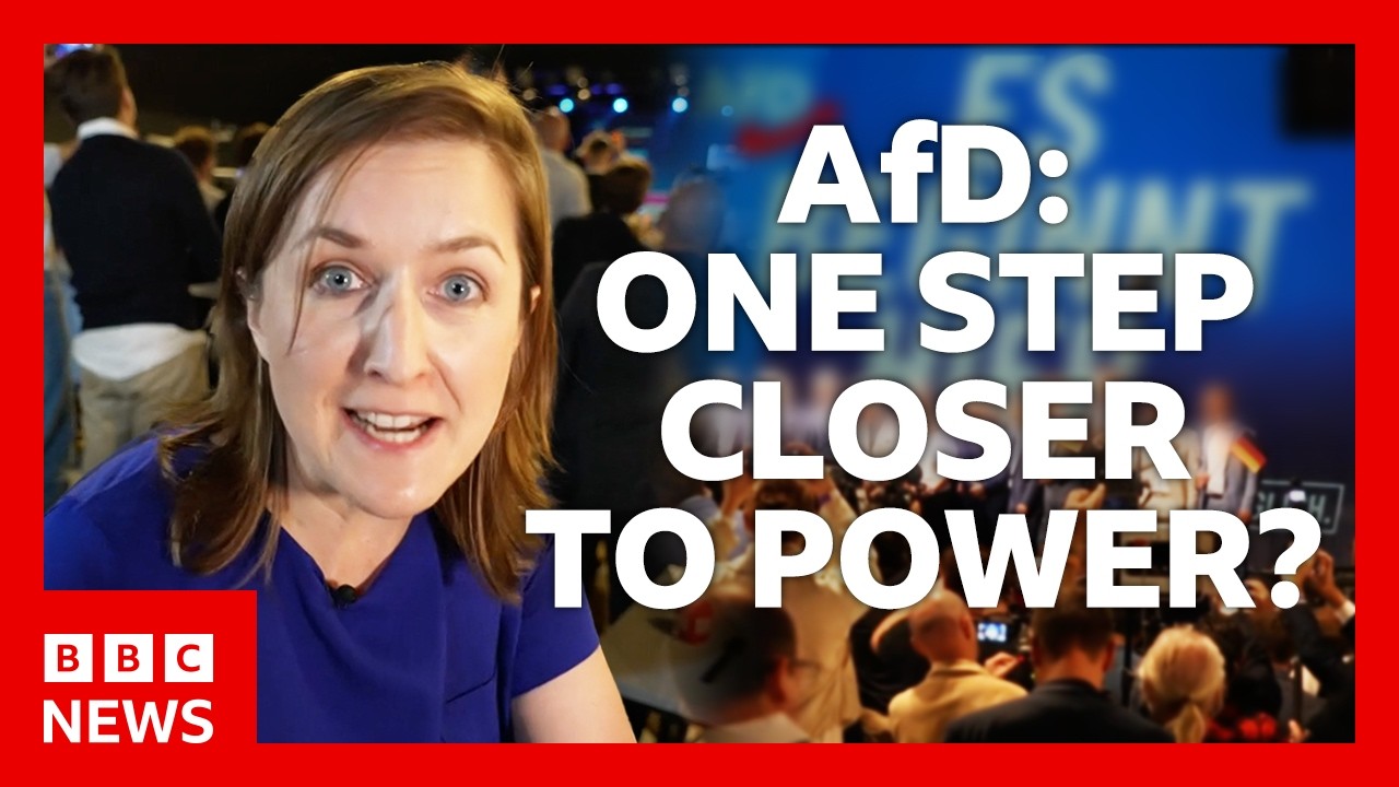 The ‘battle for the soul of Germany’: how the AfD election win played out | BBC News