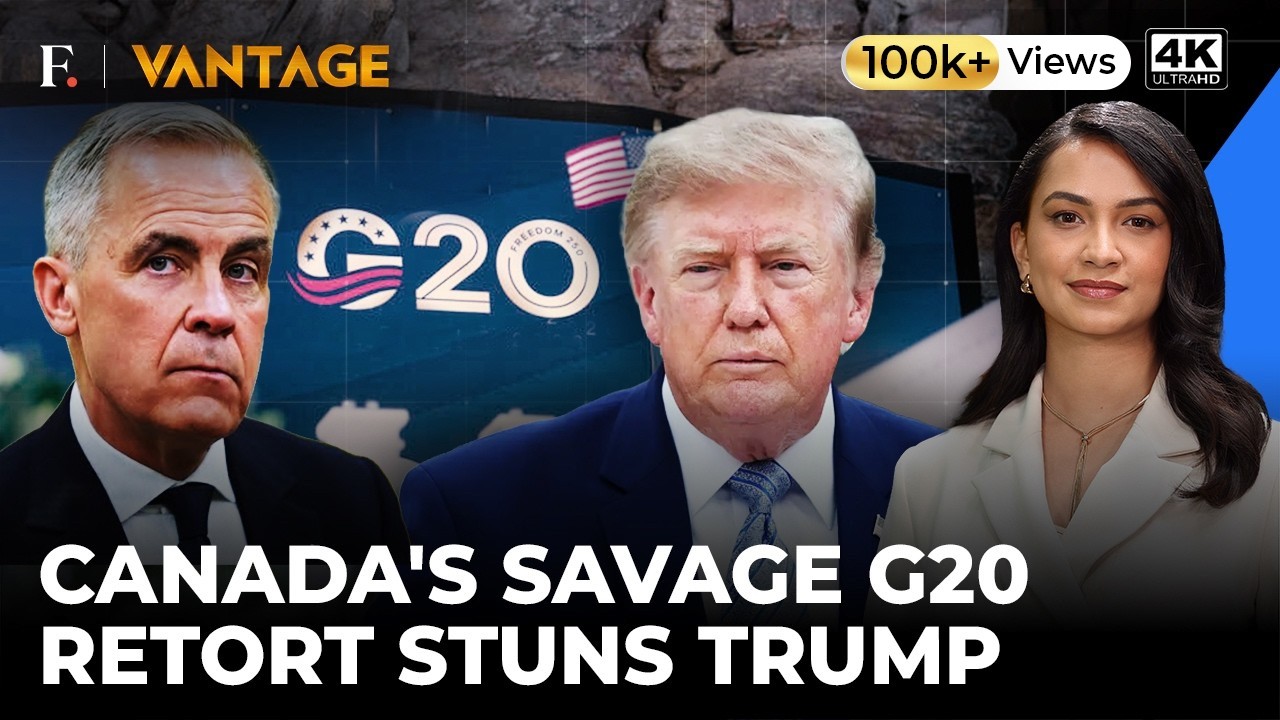 G20 Chaos: Canada Walks Out, Russia Walks In, South Africa Shut Out | Vantage on Firstpost | 4K