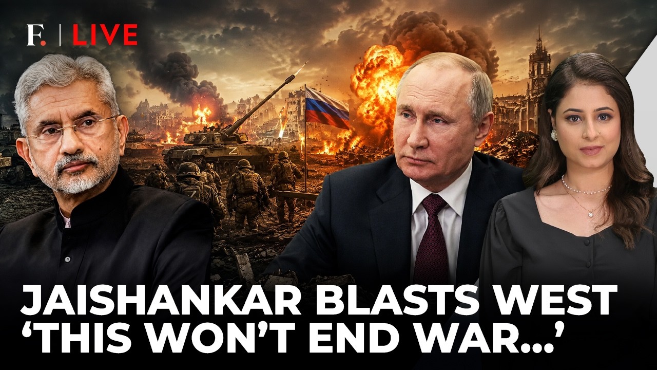Jaishankar’s Blunt Ukraine Message: ‘Buying or Not Buying Oil’ Won’t End Putin’s War |Firstpost Live