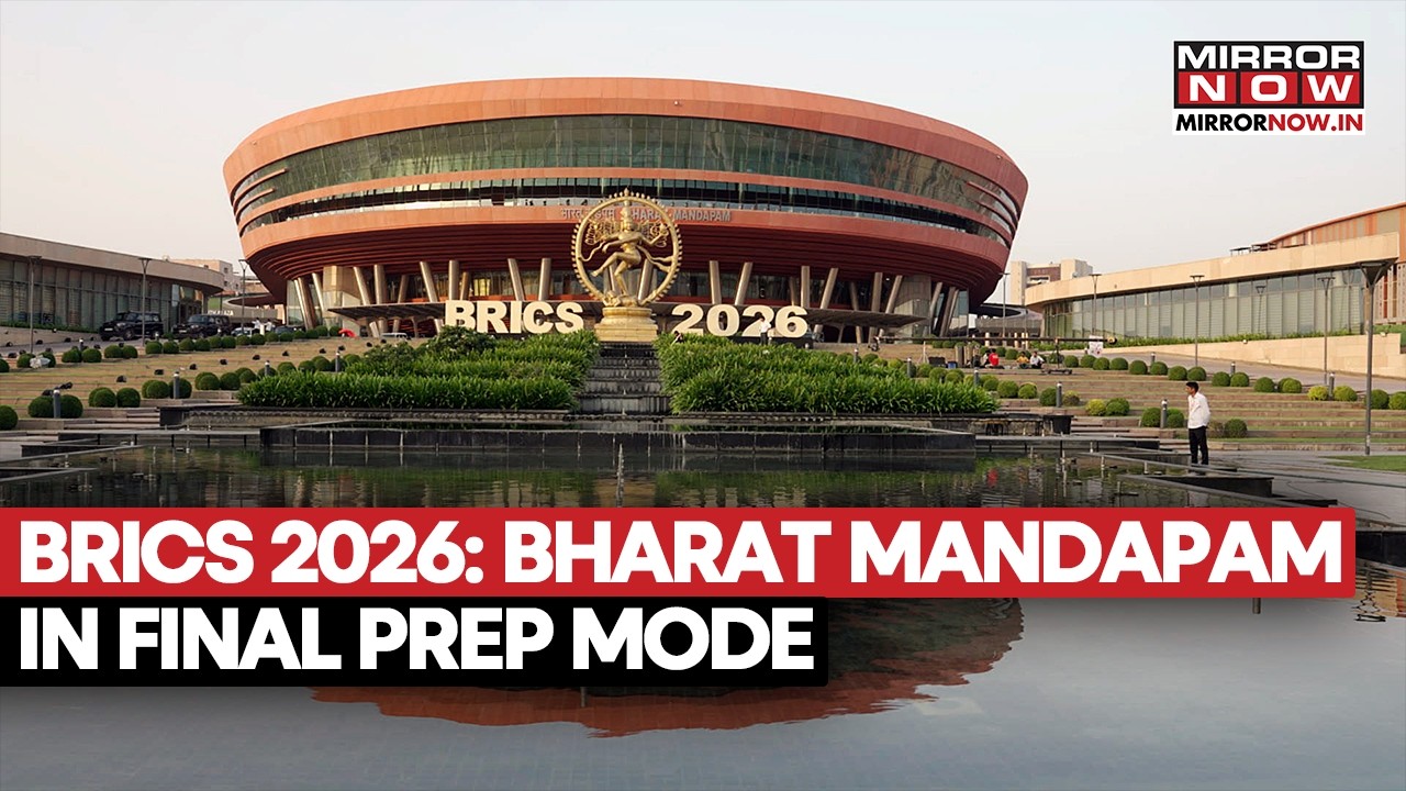 BRICS 2026: Bharat Mandapam Becomes Summit-Ready With Full Preparation Ahead Of World Leaders’ Visit