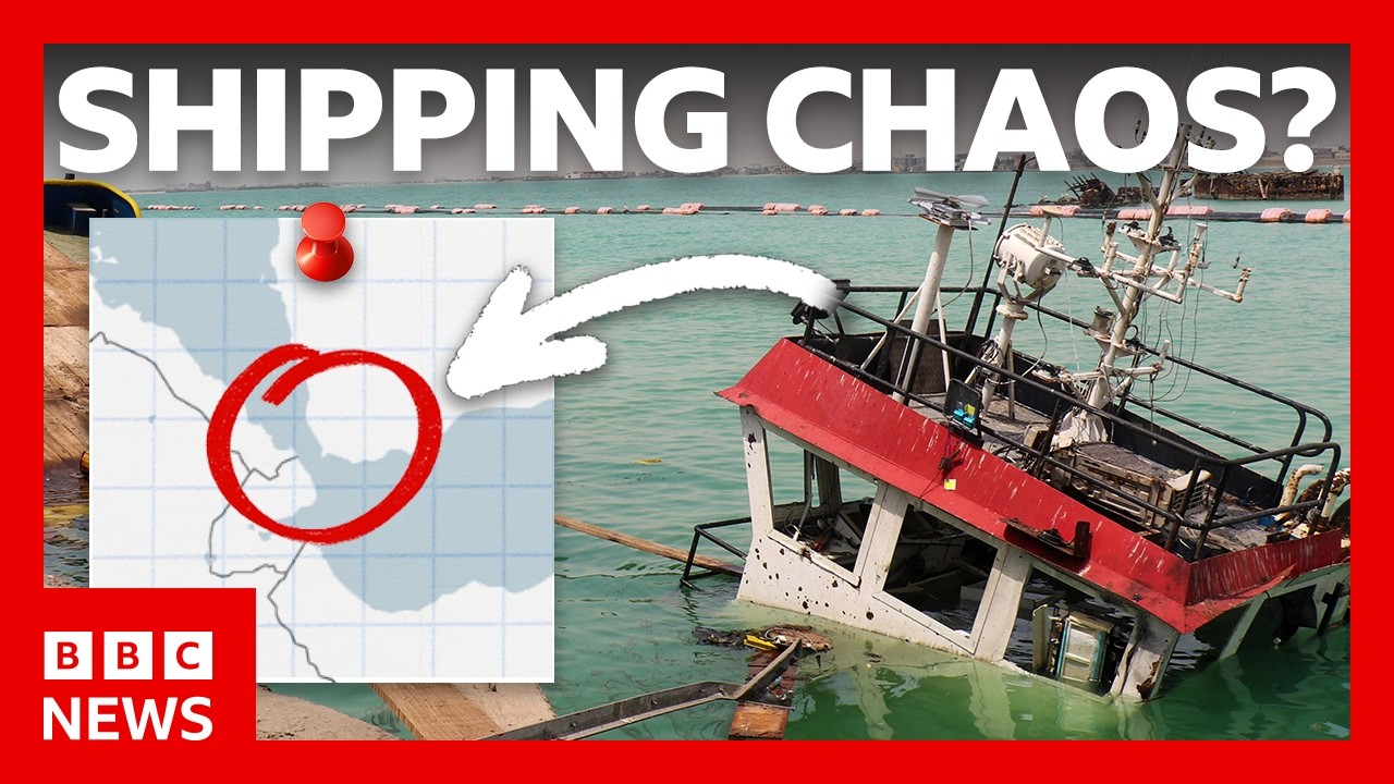 This island you haven’t heard of could cause global shipping chaos | BBC News