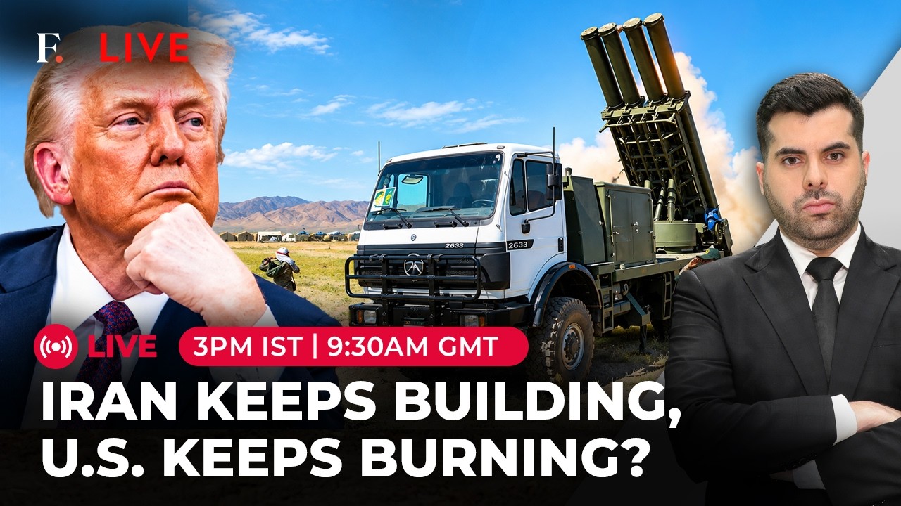 LIVE: Iran’s New Mass Weapons Plan Creates Panic In Pentagon? US Military Scrambles | Firstpost