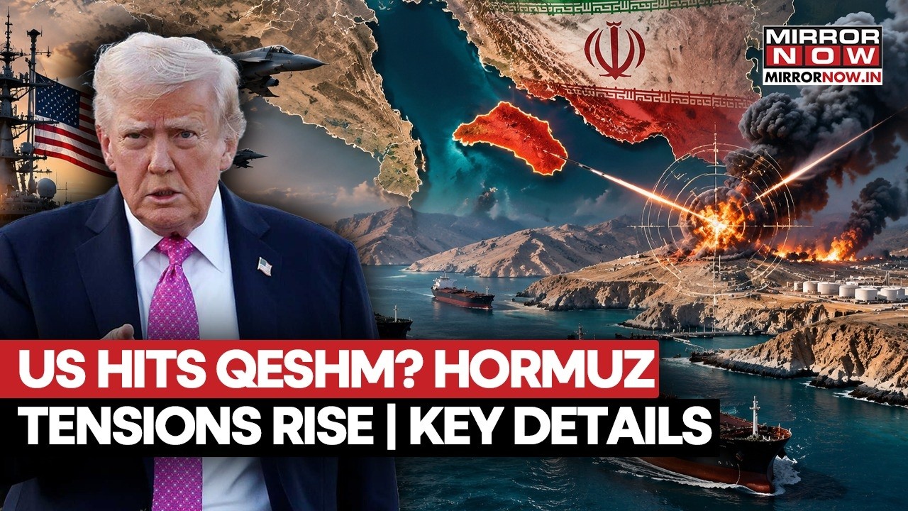 US Begins ‘Never-Seen Before’ Attack On Iran? Qeshm Island Rocked By Explosions As Hormuz Burns