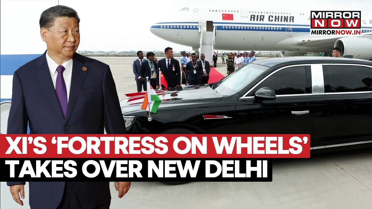 Meet Xi Jinping’s ‘Red Banner’ Limousine At BRICS: Bulletproof, Blast-Resistant, V-12 Powered &…