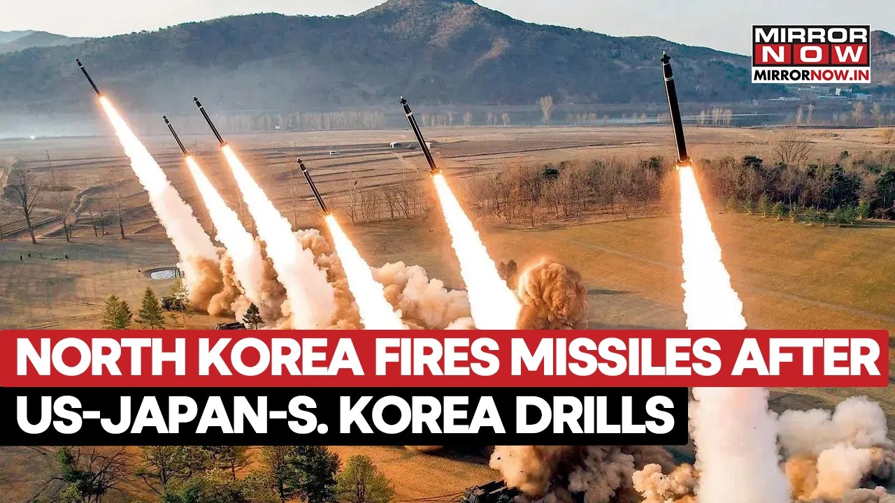 North Korea Fires Ballistic Missiles Hours After US, Japan, South Korea’s Maritime Military Drill