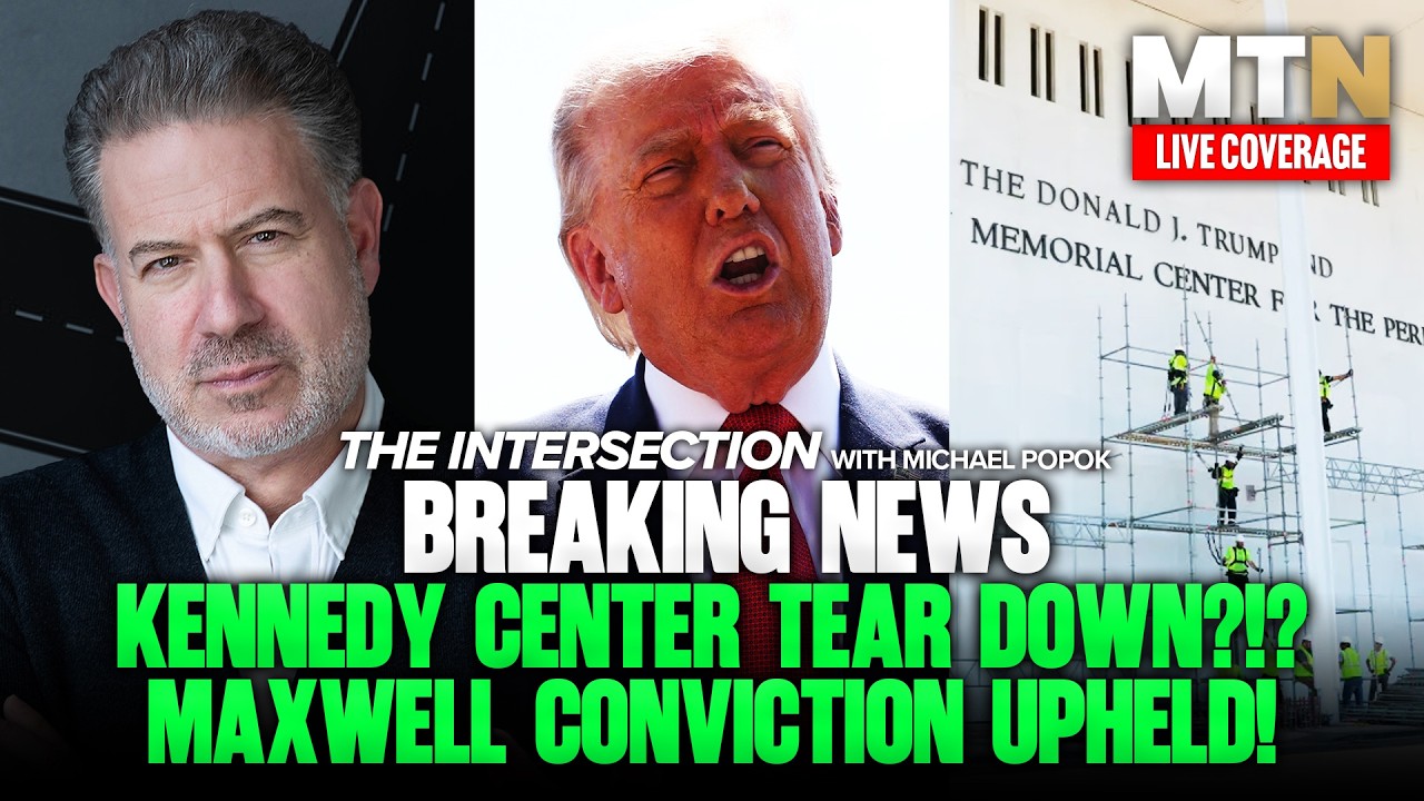 LIVE: Trump PANICS as Maxwell Conviction is UPHELD & Threatens to TEAR DOWN Kennedy Center!!!