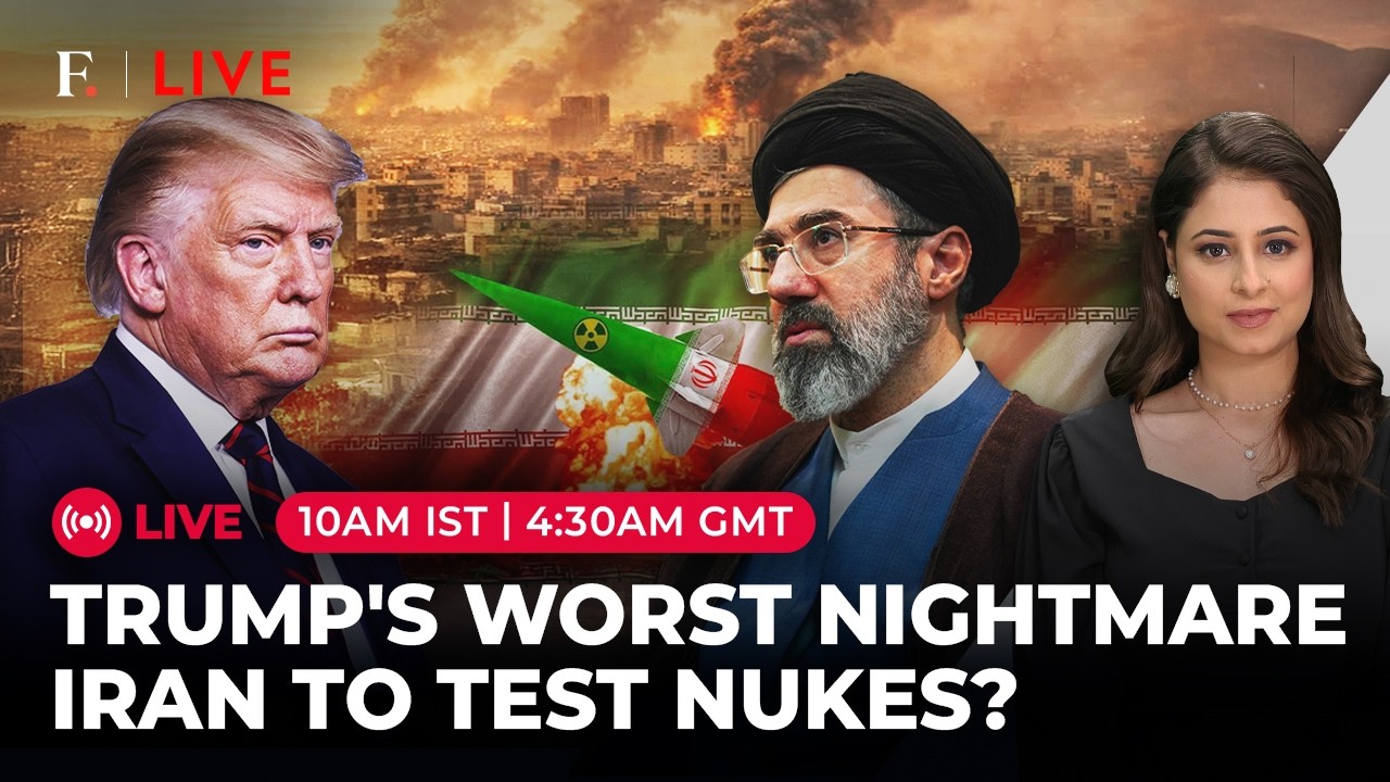 LIVE: Iran Says ‘Test Nukes’ | NPT Exit Looms, Trump’s Nightmare Grows | Firstpost