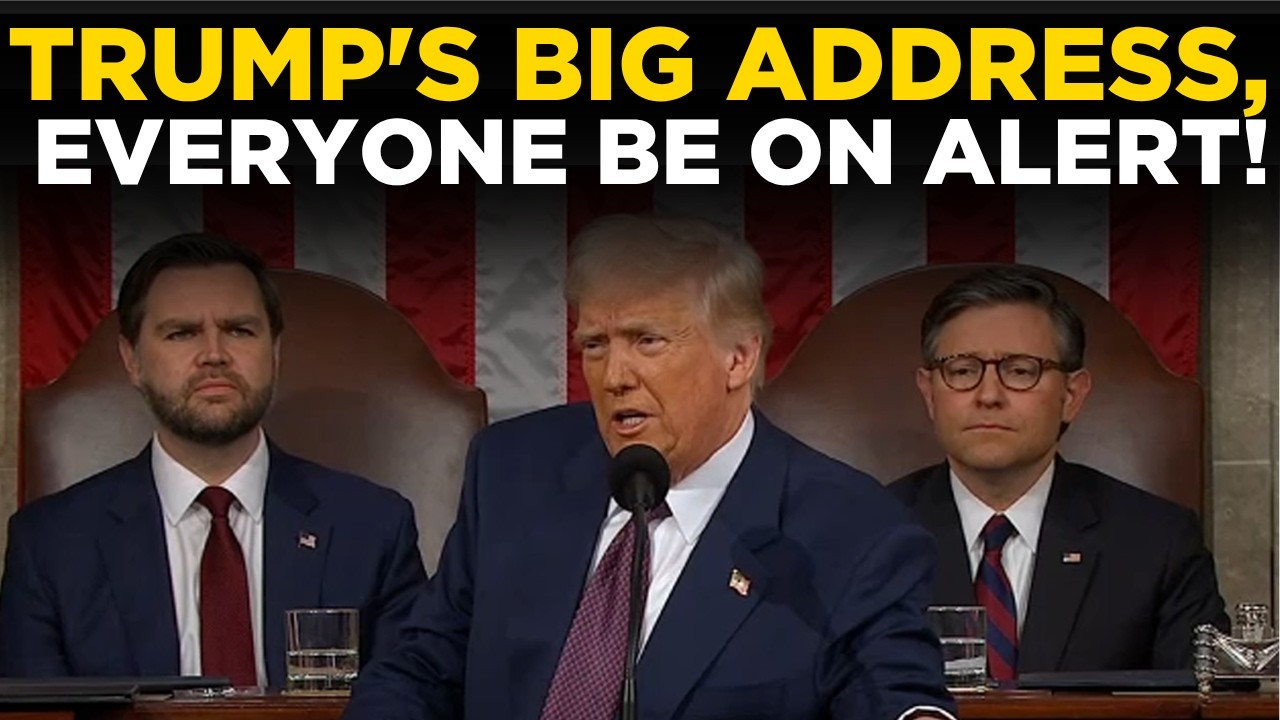Trump Speech LIVE: Trump’s Big Address — Nation On Alert As Major Announcement Looms |