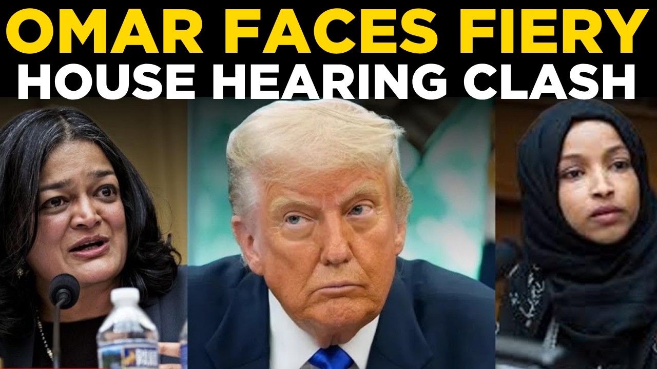 OMAR FACES FIERY HOUSE HEARING CLASH | Rep. Fine Sparks Heated Exchange | US News LIVE