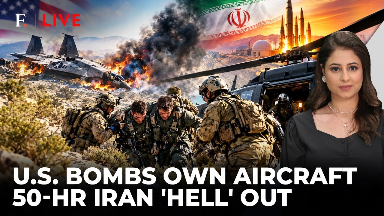 Dramatic Declassified Video Reveals How Downed US Airmen Survived & Escaped Iran | Firstpost Live