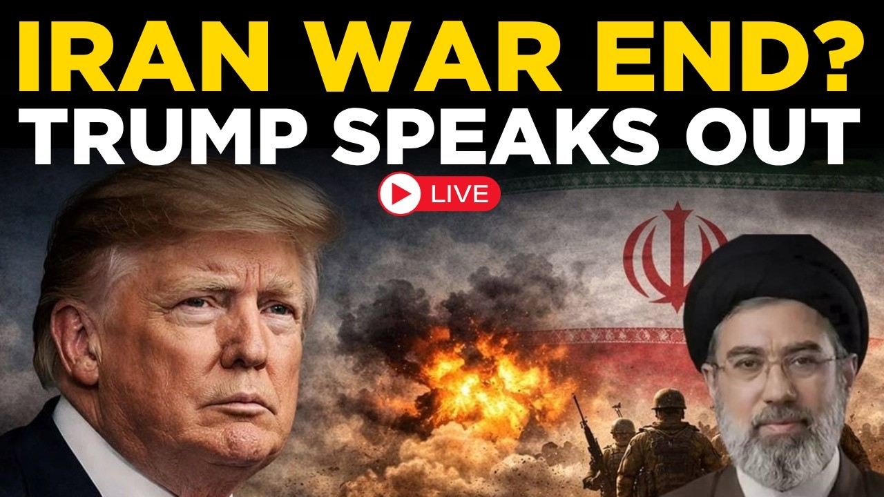 US IRAN NEWS LIVE: Trump Says Iran War Could End | Major Speech LIVE | TRUMP LIVE | SPEECH LIVE