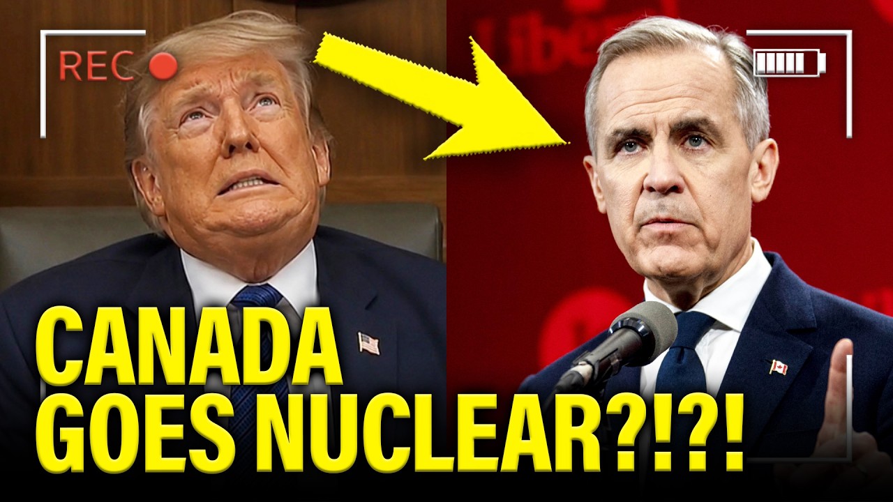 Trump RUNS as Canada goes for the NUCLEAR OPTION…