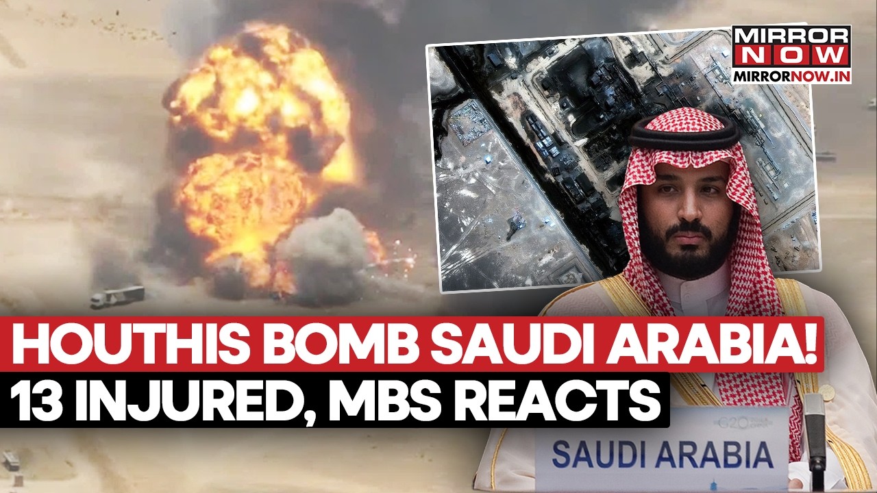Houthis Launch Massive Saudi Attack: 13 Injured, Oil Pipeline Hit, Red Sea Island Seized Amid War