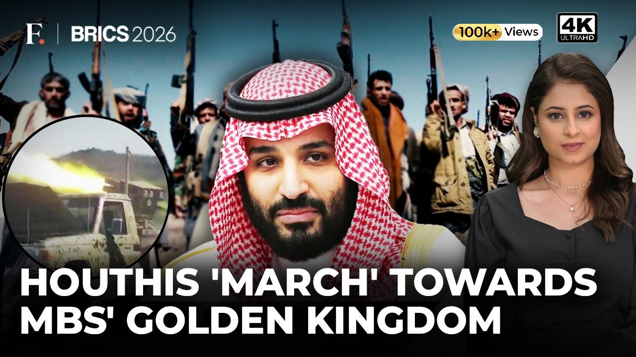 Houthi Missiles Bomb Saudi Military Base, Trumps Says ‘Not My Problem’ | Firstpost Live | 4K