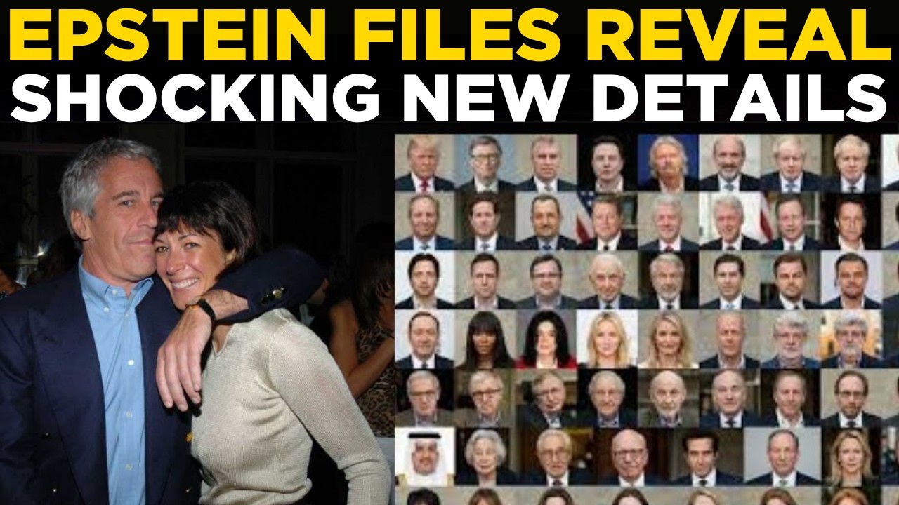 Epstein Files LIVE: What Do the New Files Reveal About 50 Powerful Figures? | US News LIVE | US NEWS