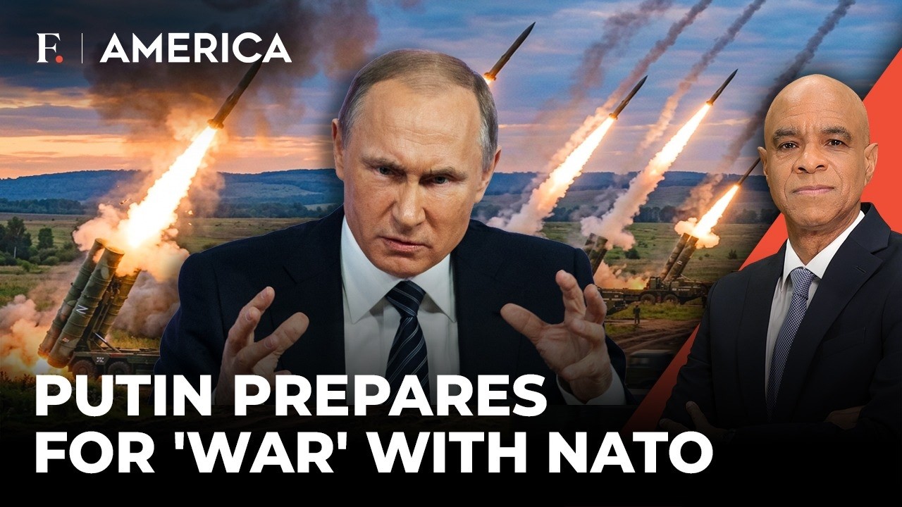 Russia Claims Its Preparing for ‘War’, Bombs Kyiv With Ballistic Missiles | Firstpost America