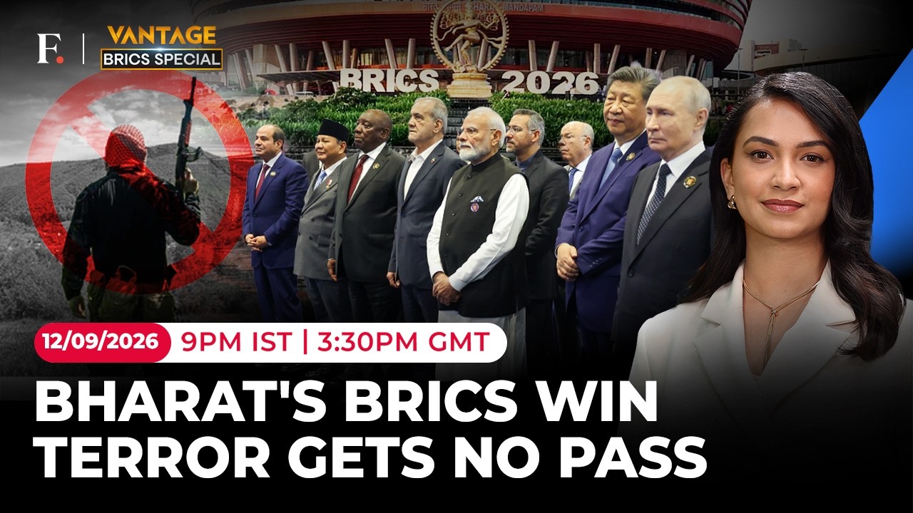 BRICS Summit 2026: Leaders Condemn Terrorism, Denounce Pahalgam Attack | Vantage on Firstpost