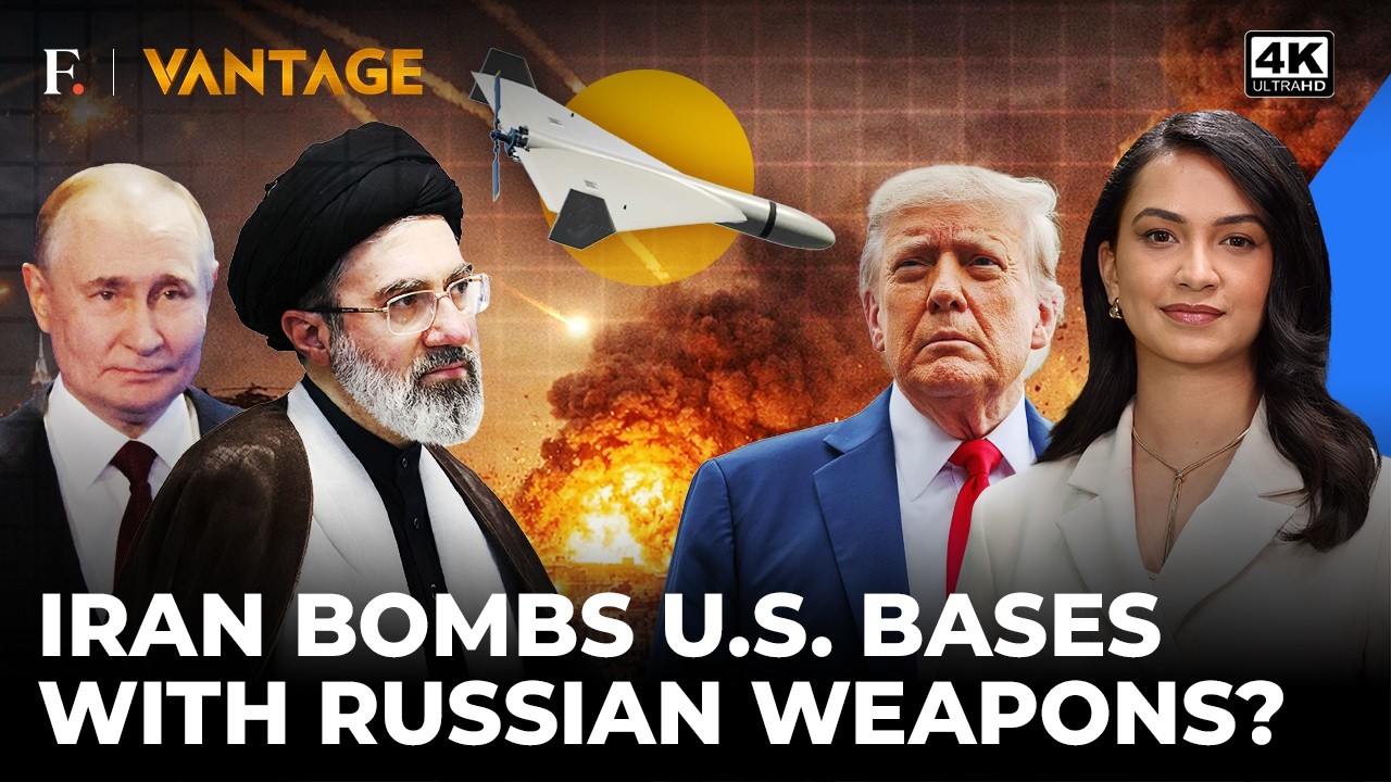 Iran Uses Russian Hellbirds To Burn US Bases; Putin’s ‘Deadly BRICS Gifts’ Anger Trump | Vantage |4K