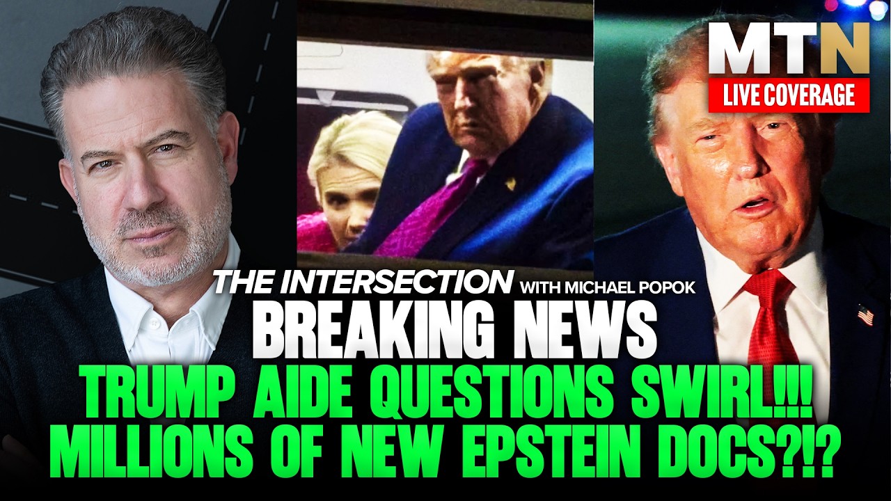LIVE: Questions SWIRL as Trump FACES His LEGAL HELL!!! | The Intersection