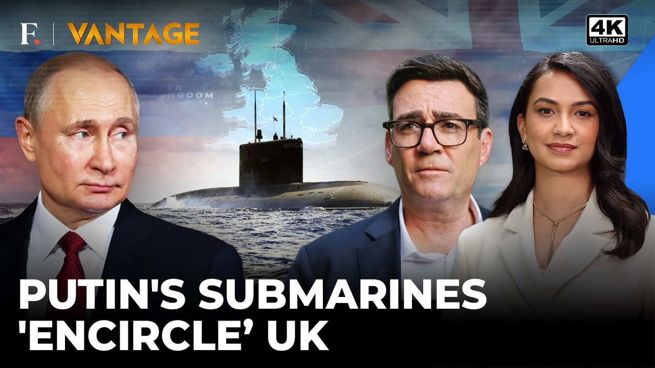 UK Surrounded By Putin’s Submarines; Russia-NATO War On The Brink? | Vantage on Firstpost | 4K