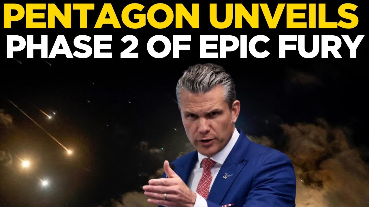 HEGSETH SPEECH LIVE: Pentagon Announces Next Phase of Operation Epic Fury | US News LIVE