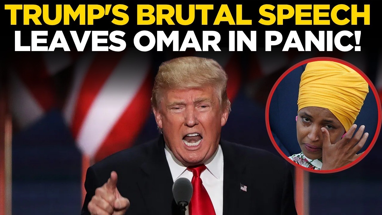 TRUMP LIVE: Trump Targets Ilhan Omar in Fiery Speech | TRUMP VS ILHAN OMAR | US News LIVE