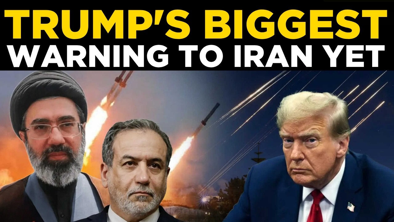 Trump Iran Update LIVE | Final Warning to Iran? Major Message Amid Rising Tensions