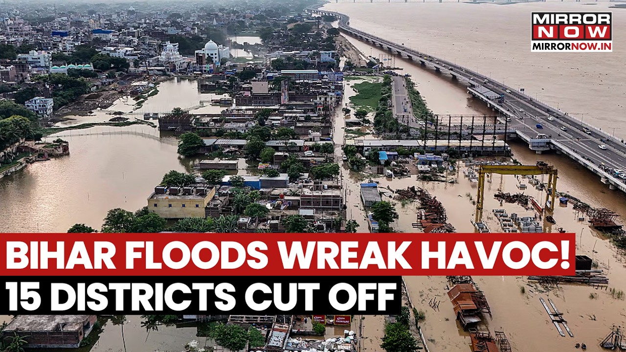 Bihar Floods: Several Homes, Farms Inundated, Roads Cut Off, 49 Lakh Affected Across 15 Districts