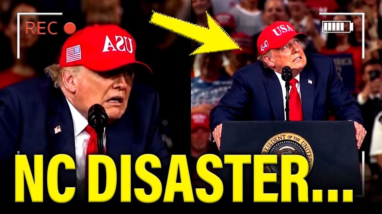 🚨Trump’s NC Speech GOES SIDEWAYS…