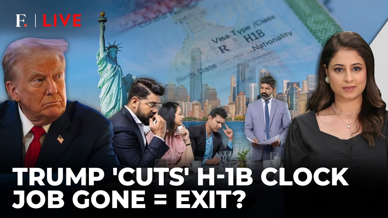 ’60 Days’ Could Be Gone: Trump Moves To Scrap H-1B ‘Lifeline’ | Indians Worst Hit | Firstpost Live